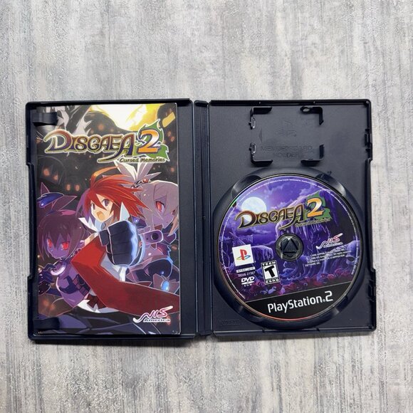 Disgaea 2: Cursed Memories (Sony PlayStation 2, 2006) PS2 CIB Complete - Picture 3 of 4